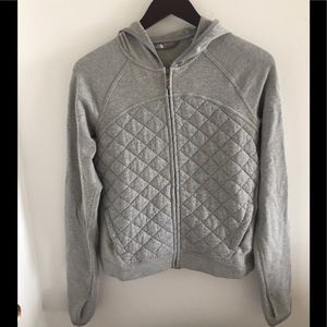North Face zip up sweatshirt | S